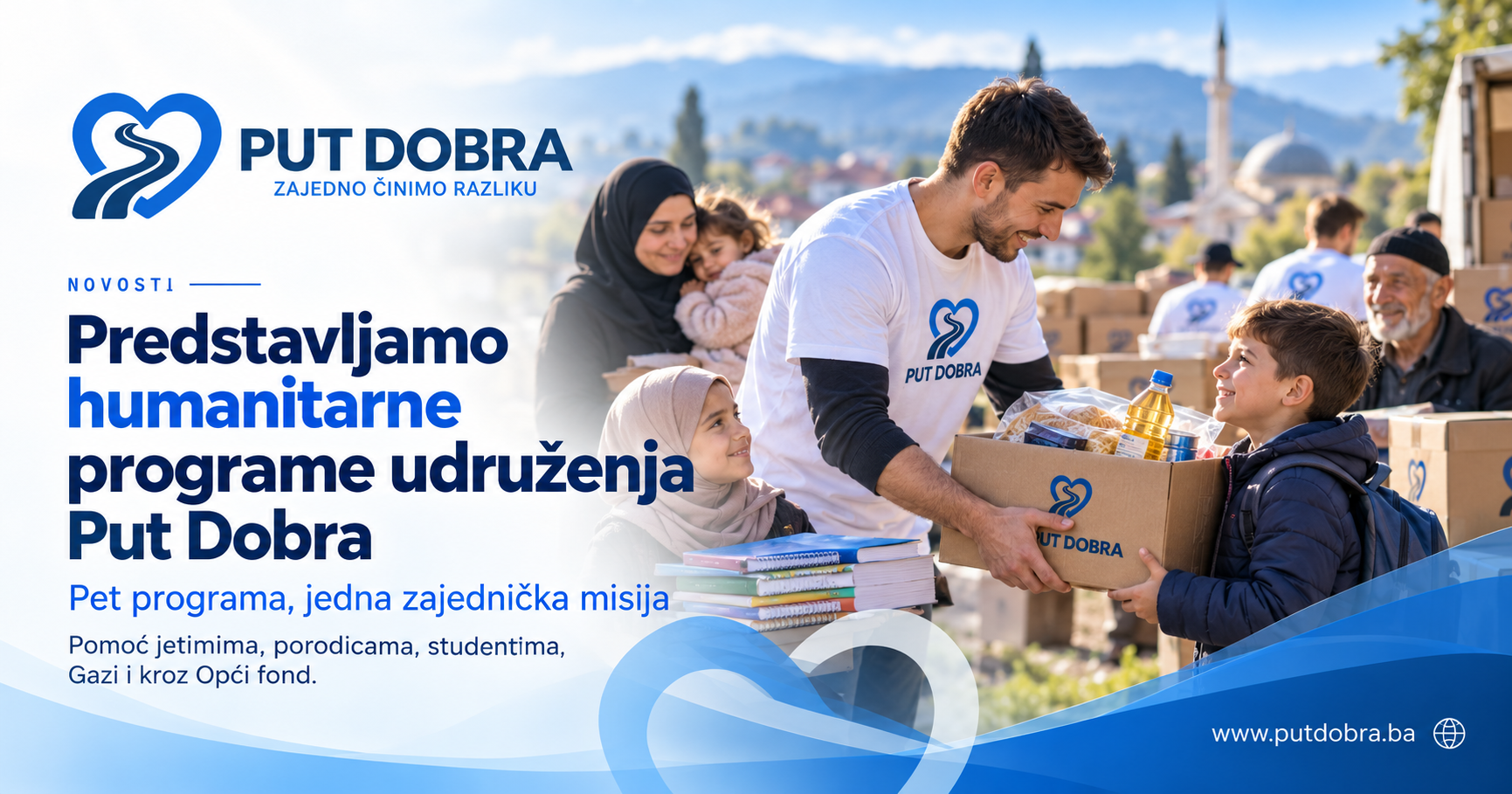 Predstavljamo humanitarne programe udruženja Put Dobra